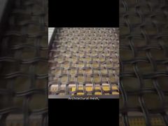 In verschiedenen Gewebearten erhältlich (wie geschweißtes Gitter, Drahtgewebe, Streckmetall), Drahtstärken und