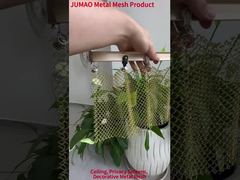 Custom Strip Woven Architectural Mesh Stainless Steel Interweave Metal Screen