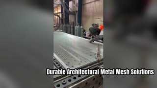 Werkstattfertigung von Streckmetallgittern