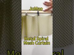 Jumao-Metallgittervorhänge modernisieren Ihren Raum