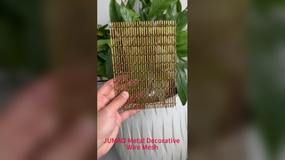 Crimoed Metal Decorative Mesh Dekoratives Drahtgeflecht Metallgeflecht für den Innen- und Außenbereich