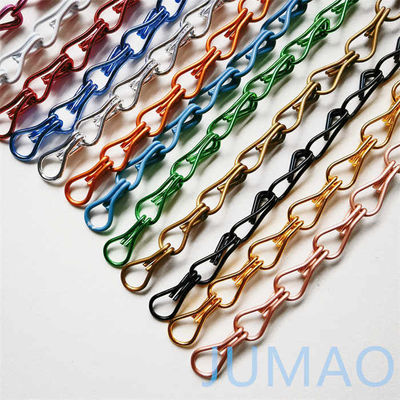 Schwere Metallketten-Verbindung Vorhänge 1,5 mm-2 mm Draht