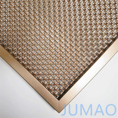 Jumao Metalldrahtnetz Raum Trennschirm Milde Stahl