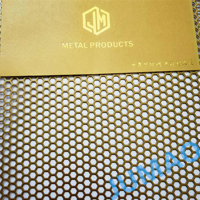 Architektonisches Bildschirm Dekorativ Metallnetz Perforationsplatte Rostfest Künstlerische Dekoration
