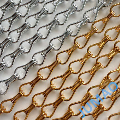 Sonnenschutz Fassaden Dramatische Wirkung Schaffung Metallkette Raum Trennscheibe