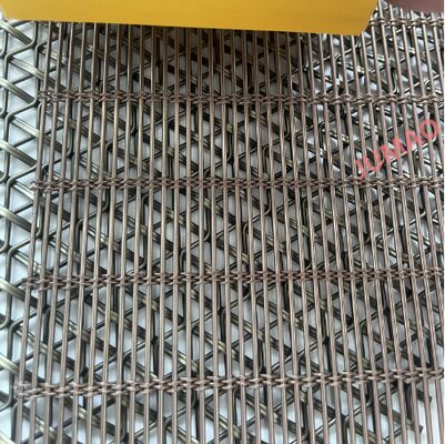 Edelstahl Architektural Mesh Dauerhaftes Material Ideal für Fassadenverkleidung Innendekoration und Sicherheitslösungen