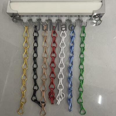 Drahtdurchmesser 18 mm oder 20 mm Deckenmontierte Metallketten-Verbindung Vorhänge Schwerlastmetallnetzvorhänge geeignet für Lager