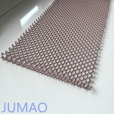 Dachverbundnetz Vorhang Edelstahl ideal für Hintergrund und kommerzielle Umgebungen